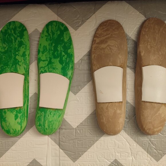 ORTHOFEET Memory Foam Shock Absorption Shoe Insoles Size 9.5 Women's - 2 PAIRS - Picture 4 of 4